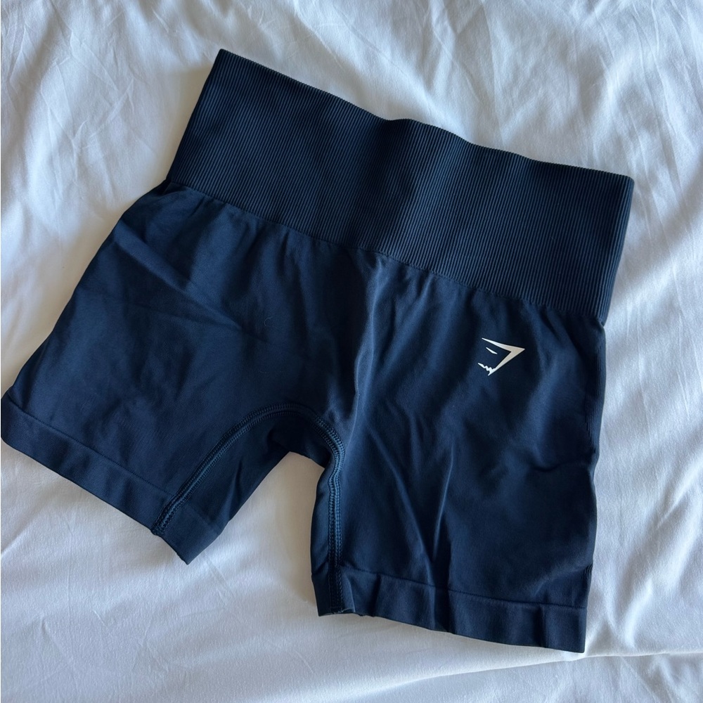 Gymshark Navy Womens shorts